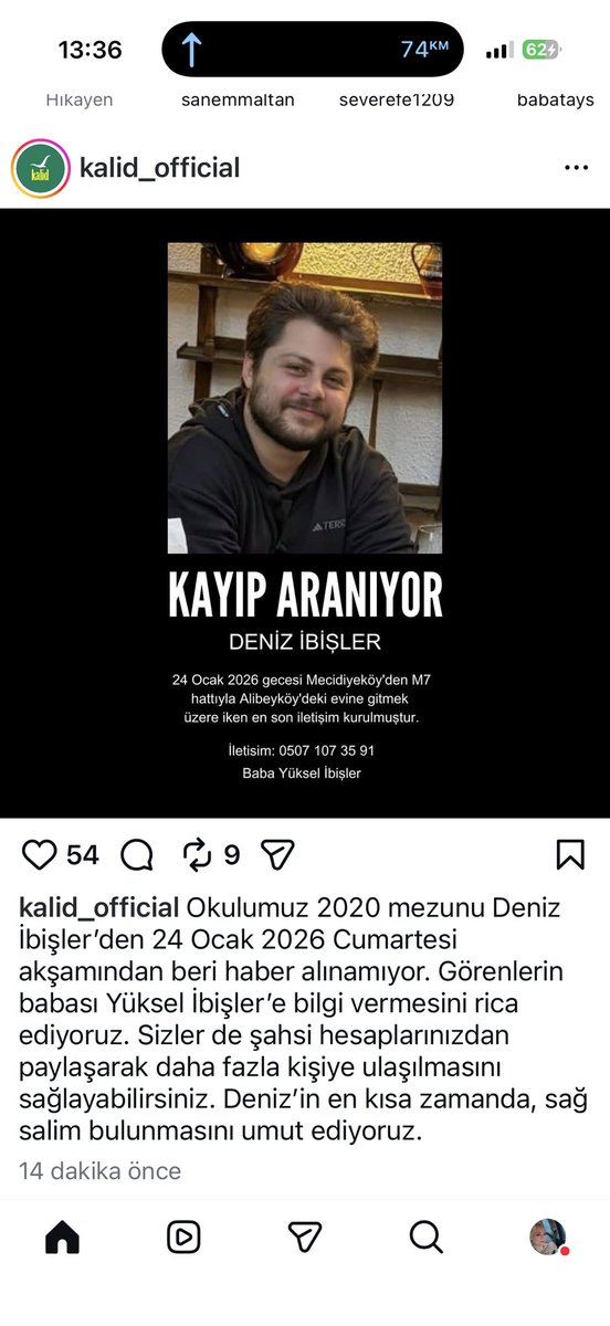 Kadıköy Anadolu Lisesi’nden bir martı kardeşimiz kayıp. Lütfen elden ele yayalım.