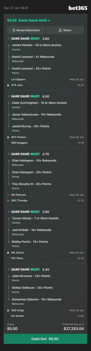Buddy’s Bets tweet media