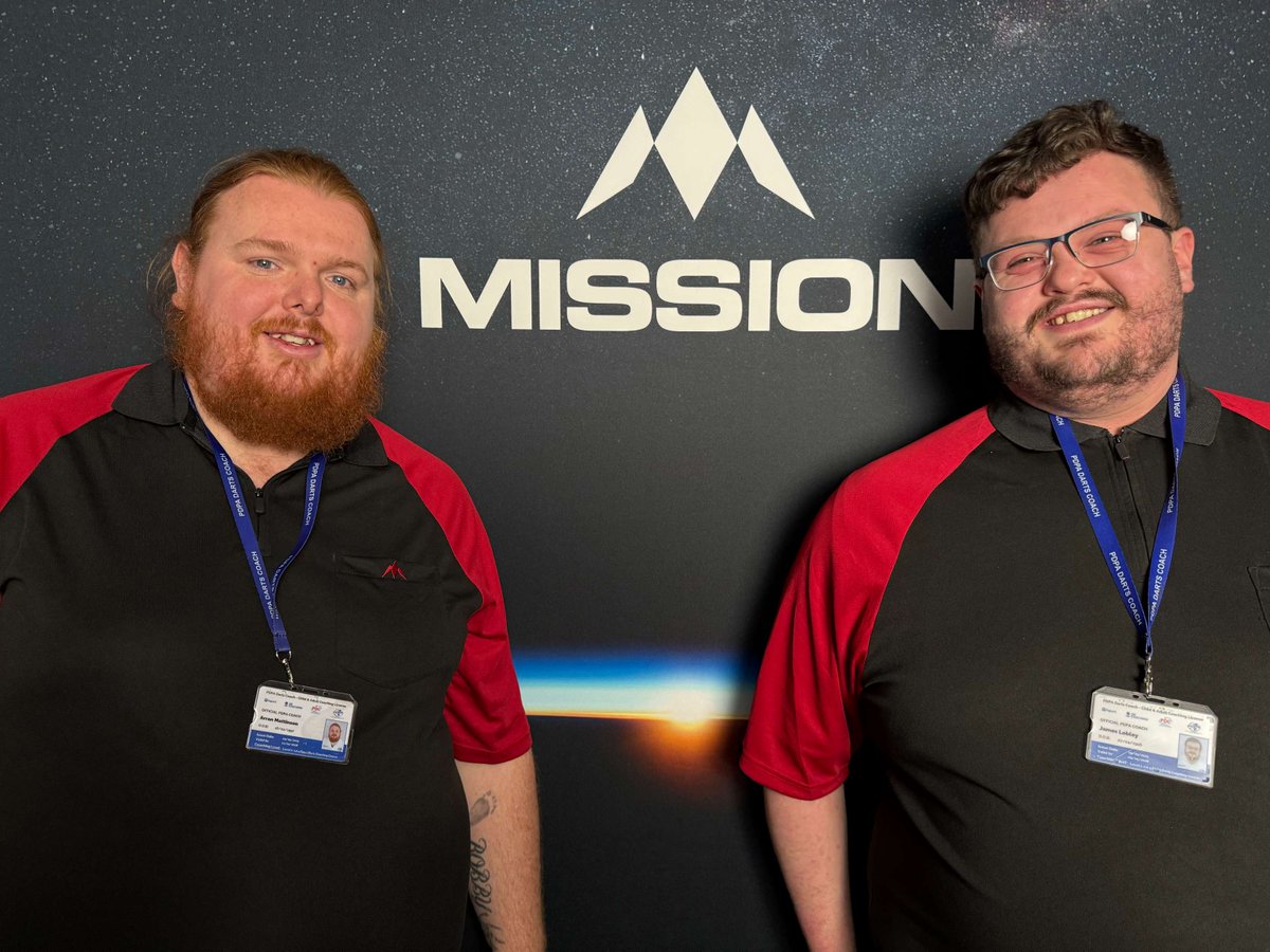 GREATER MANCHESTER DARTS COACHING 🤝 MISSION DARTS

We are delighted to announce that Mission Darts has agreed a partnership with Greater Manchester Darts Coaching to provide equipment and support to an amazing up-and-coming project in the Greater Manchester area! 👏

Keep an eye