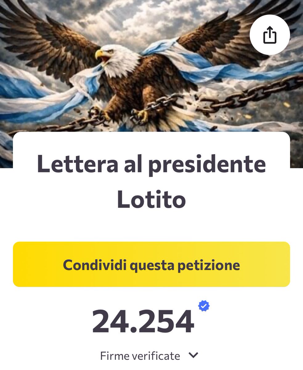 In un’ora più quasi 250 nuove firme: sono tanti i laziali che devono ancora aderire! Aiutateci a raggiungerli, possono unirsi a noi a questo link: change.org/p/lettera-al-p…