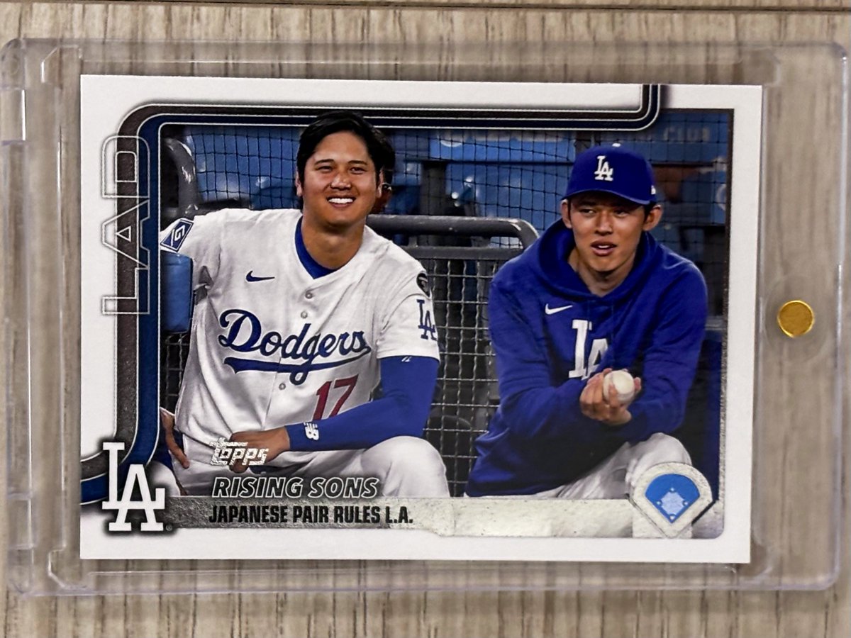 2025 Topps Update Baseball - Japan Edition RISING SONS #大谷翔平 