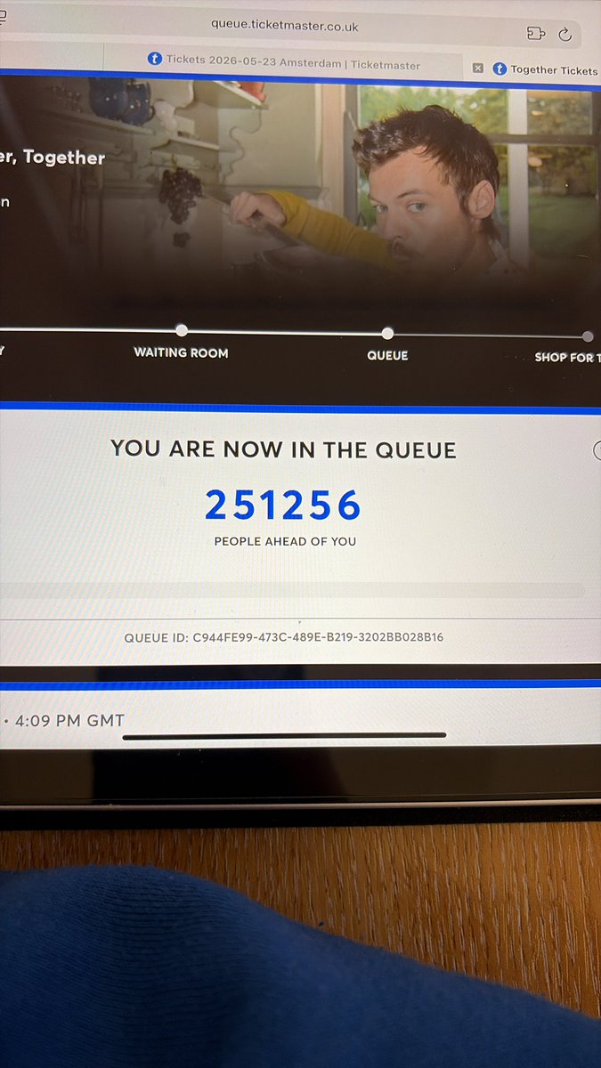 Count your days ticketmaster I swear to god