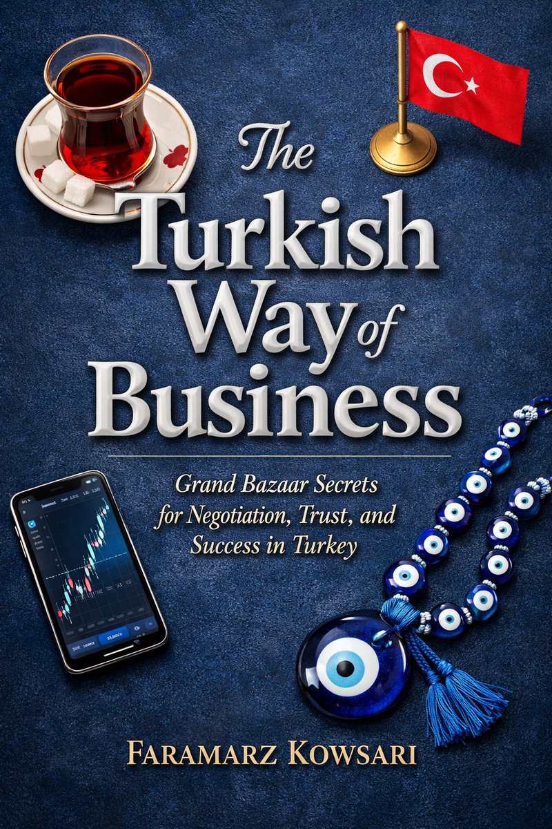 "The Turkish Way of Business" is finally LIVE. 🇹🇷📈

I wrote this to bridge the gap between Western logic and Eastern wisdom. To my digital family here: your support (and reviews!) would mean everything to me.

Let’s grow together! 🤝

Grab your copy: play.google.com/store/books/de…
