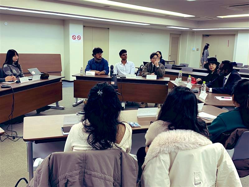 tmarwala's tweet image. Great energy at Nagaoka University of Technology today! ⚡️ Discussing UN values with student leaders who are ready to take global principles and turn them into local action. The campus-to-community connection is real. #GlobalCitizens #Leadership