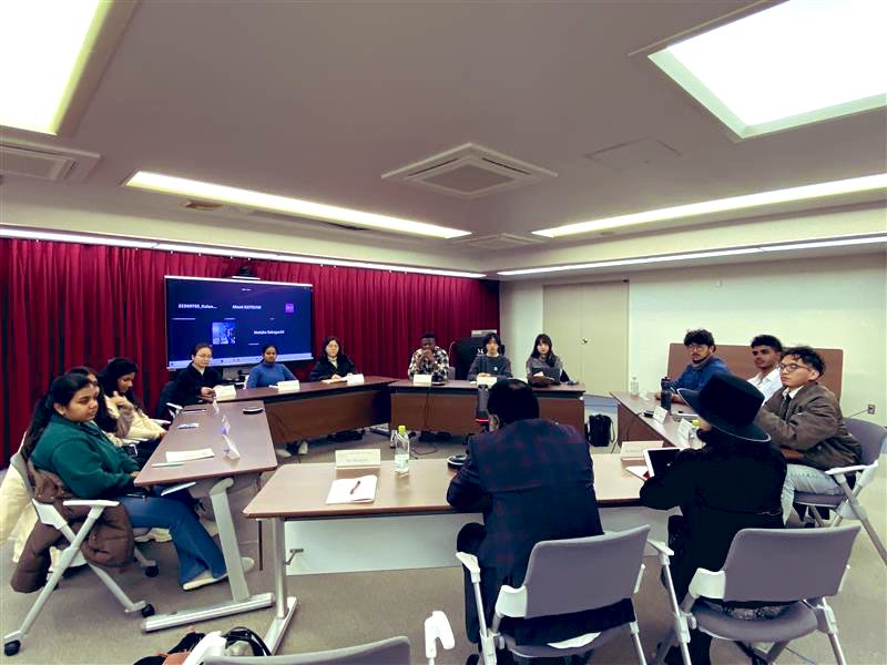 tmarwala's tweet image. Great energy at Nagaoka University of Technology today! ⚡️ Discussing UN values with student leaders who are ready to take global principles and turn them into local action. The campus-to-community connection is real. #GlobalCitizens #Leadership