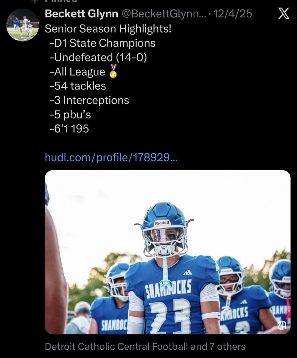Detroit Catholic Central Football tweet media