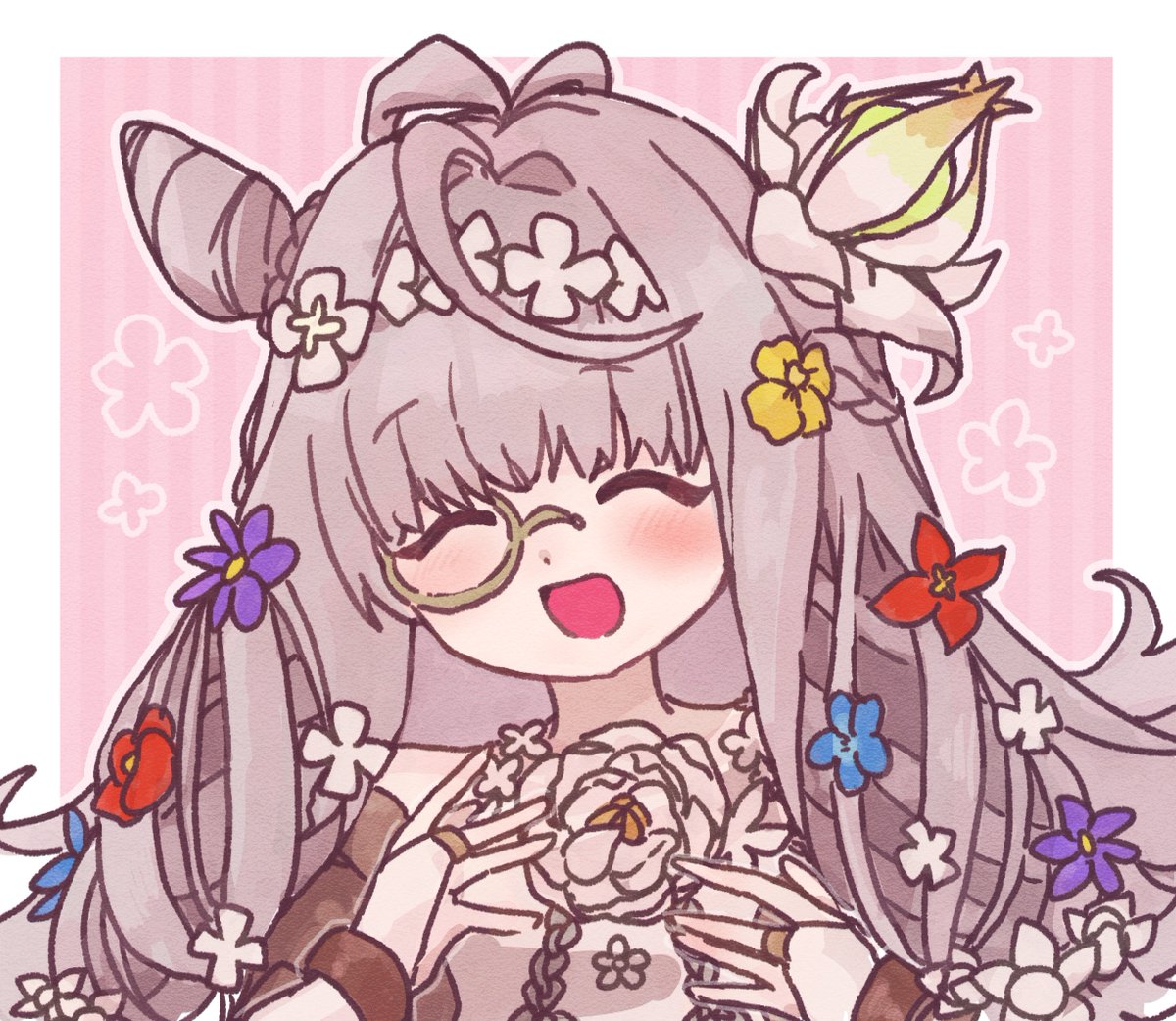 フローラちゃん可愛いなー🌸　 #FGO