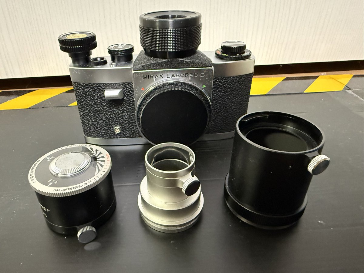 GhostHead1984's tweet photo. My dad got the lens parts for the Ecto Goggles. #MIRAX #LABOREC  #GhostHead #ゴーストヘッド #GhostBusters #ゴーストバスターズ https://t.co/10ZqkiVVQf