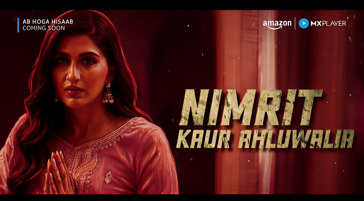 Asmi39884917's tweet photo. Watch Nimrit in 
#AbHogaHisaab 

#NimritKaurAhluwalia 

Announcement video :
https://t.co/wgqlTeoNYx https://t.co/zQFC78svRt