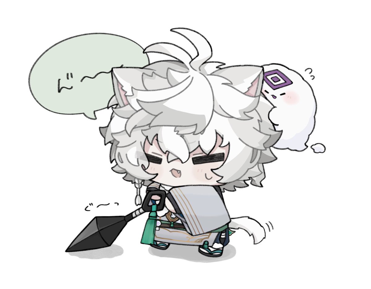 ちいこい忍者さん🥷🐈‍⬛  ※ケモ