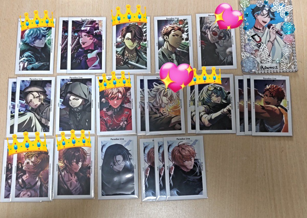交換 譲渡】Paradox Liveパラライ 6周年 5周年 缶バッジ Gプリ 譲