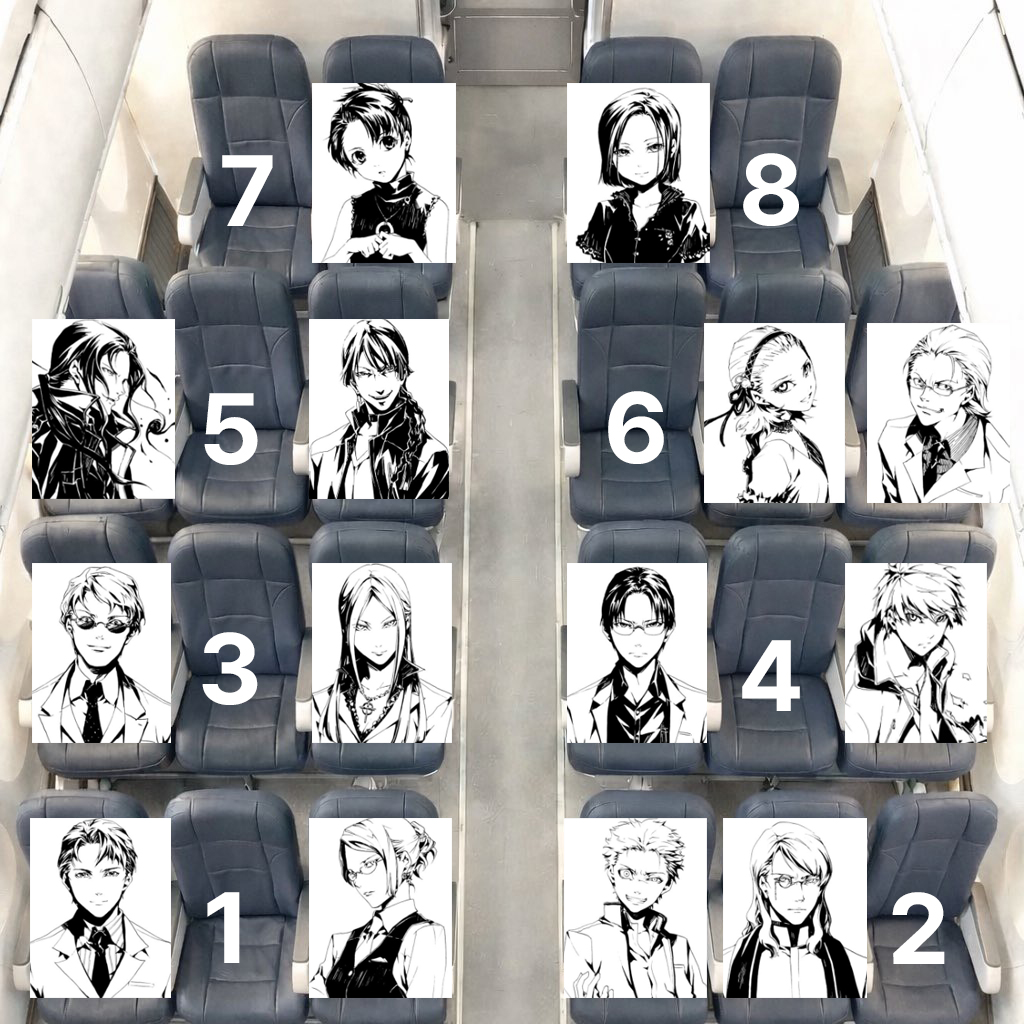 CharforLay's tweet image. 요즘 유행하는 비행기 좌석 그거 더블크로스 3rd편!(직접 만들었어요)

왜 얘네가 한 비행기에 있냐는 질문은 ㄴㄴ