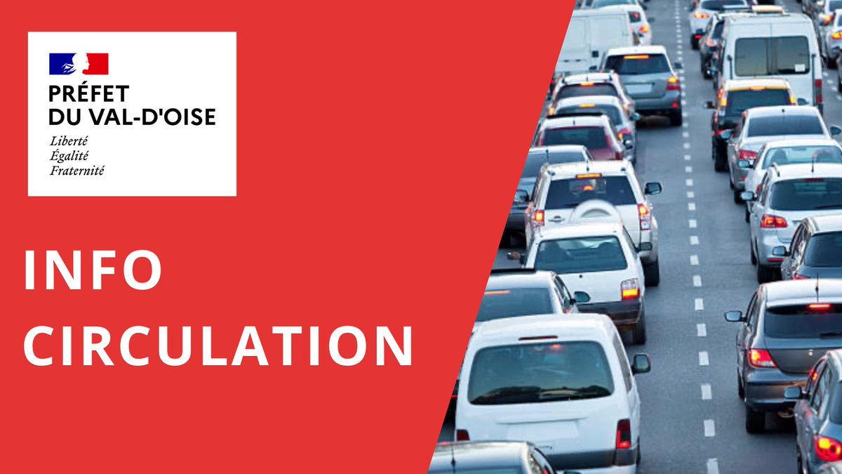 Image de Préfet du Val-d'Oise - 🔴 #Circulation | Incident en cours sur la N104.

⚠️La remorque d’un poids lourd a pris feu sur  la 