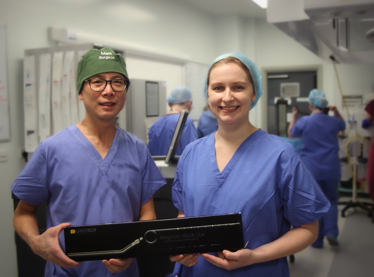 nhsUHLG's tweet image. Patients are benefitting from a new magnetic stent technique for urinary and bladder obstructions.

The Urology team at the Royal Liverpool Hospital can now remove stents through a less invasive procedure, improving comfort and speeding up care 😊

More: bit.ly/UrologyMagneti….