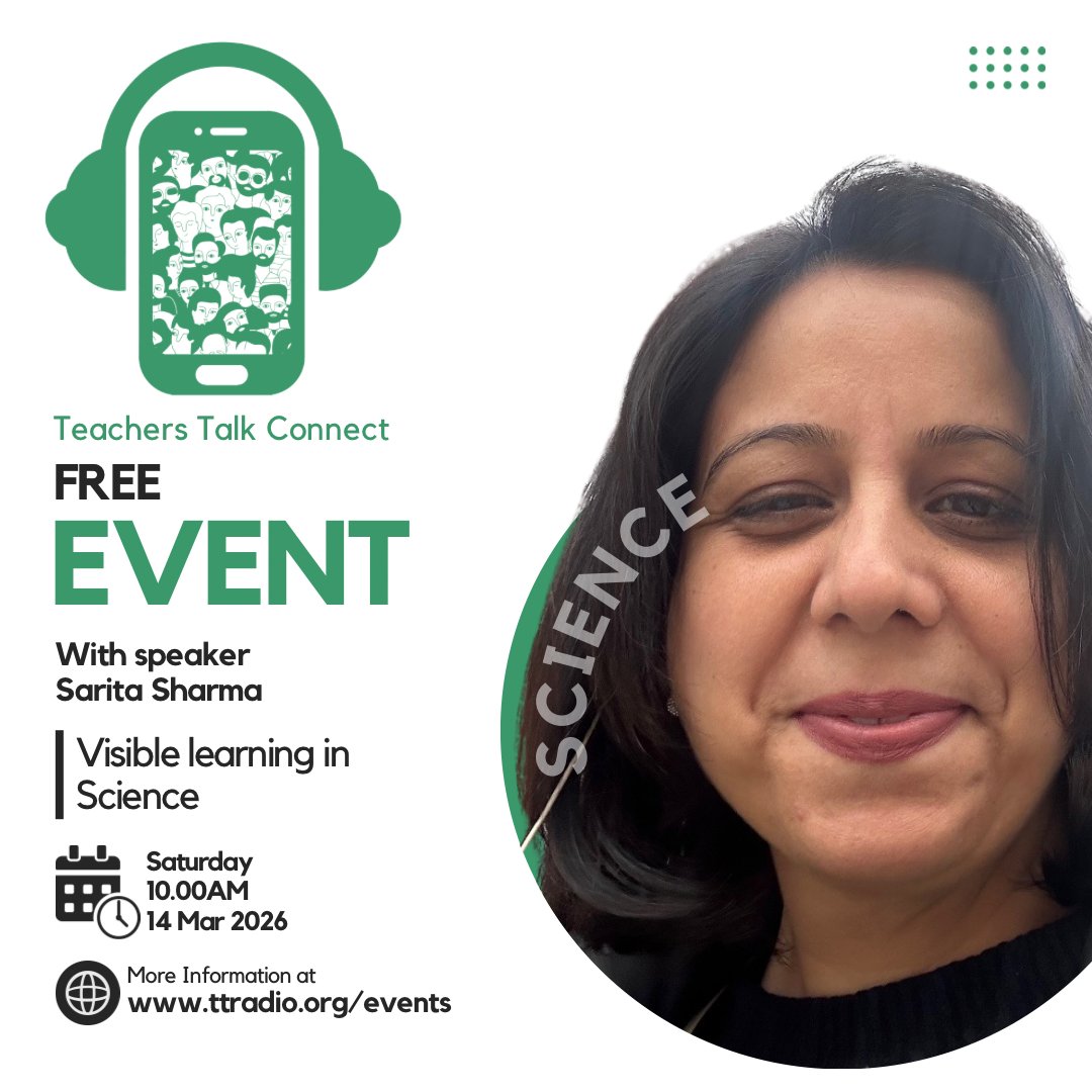 Teachers Talk Science tweet media