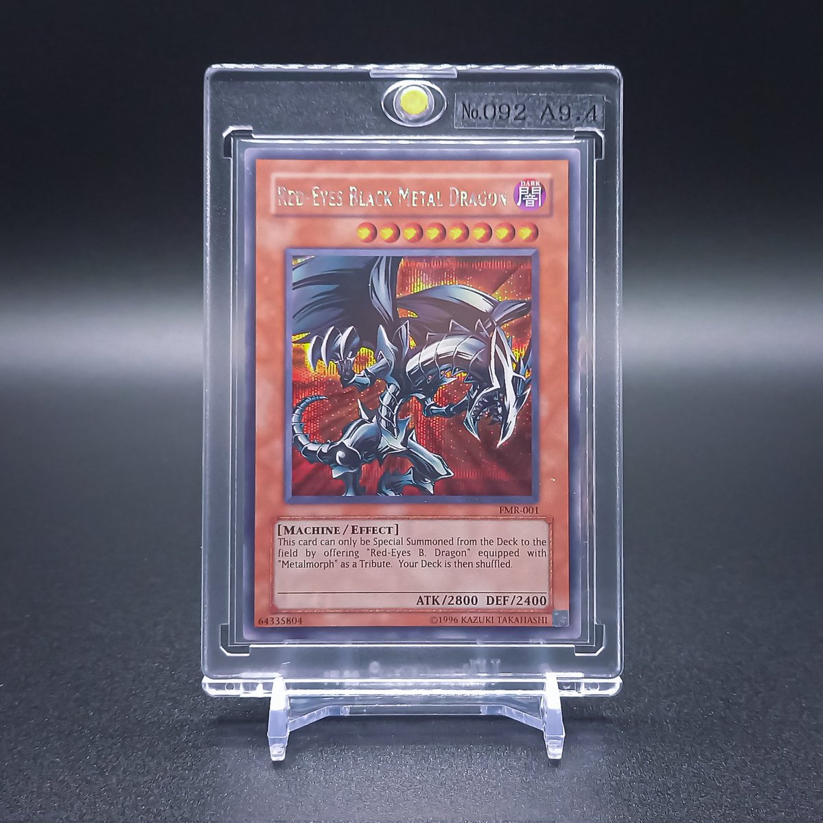 No.092 レッドアイズ・ブラックメタル ドラゴン (英語版) シークレット