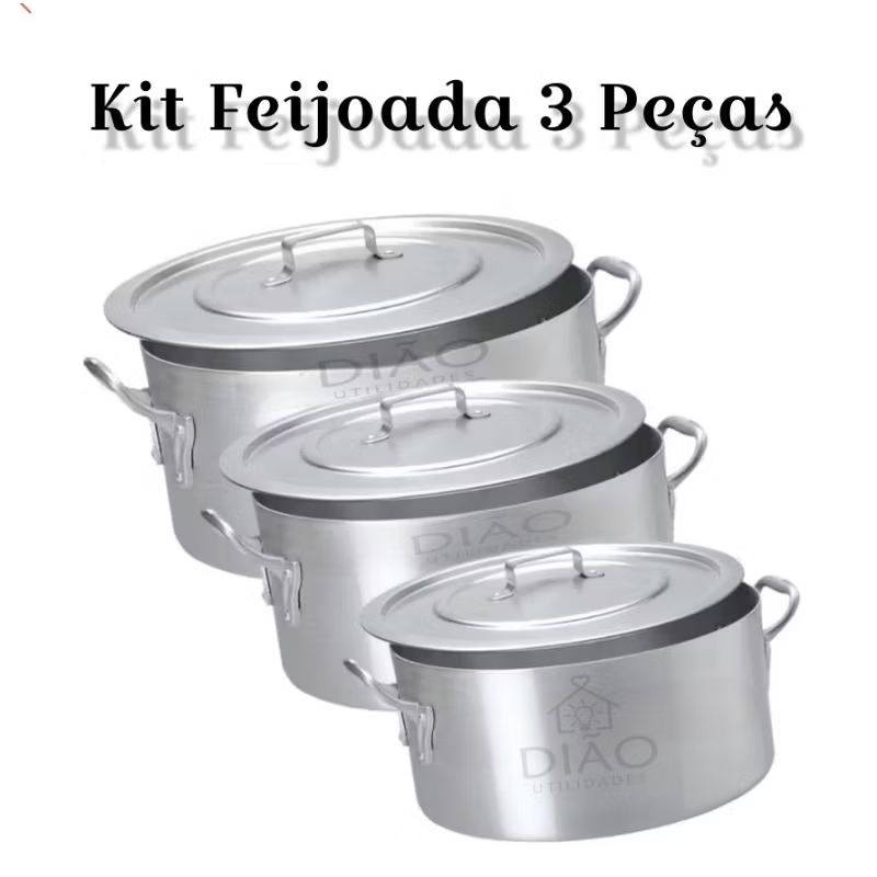 wilson7963's tweet photo. Dê uma olhada em kit panela feijoada de alumínio 3 peças por R$84,99. Compre na Shopee agora! https://t.co/ArdphWW2cL https://t.co/ZyBt8FLFKW