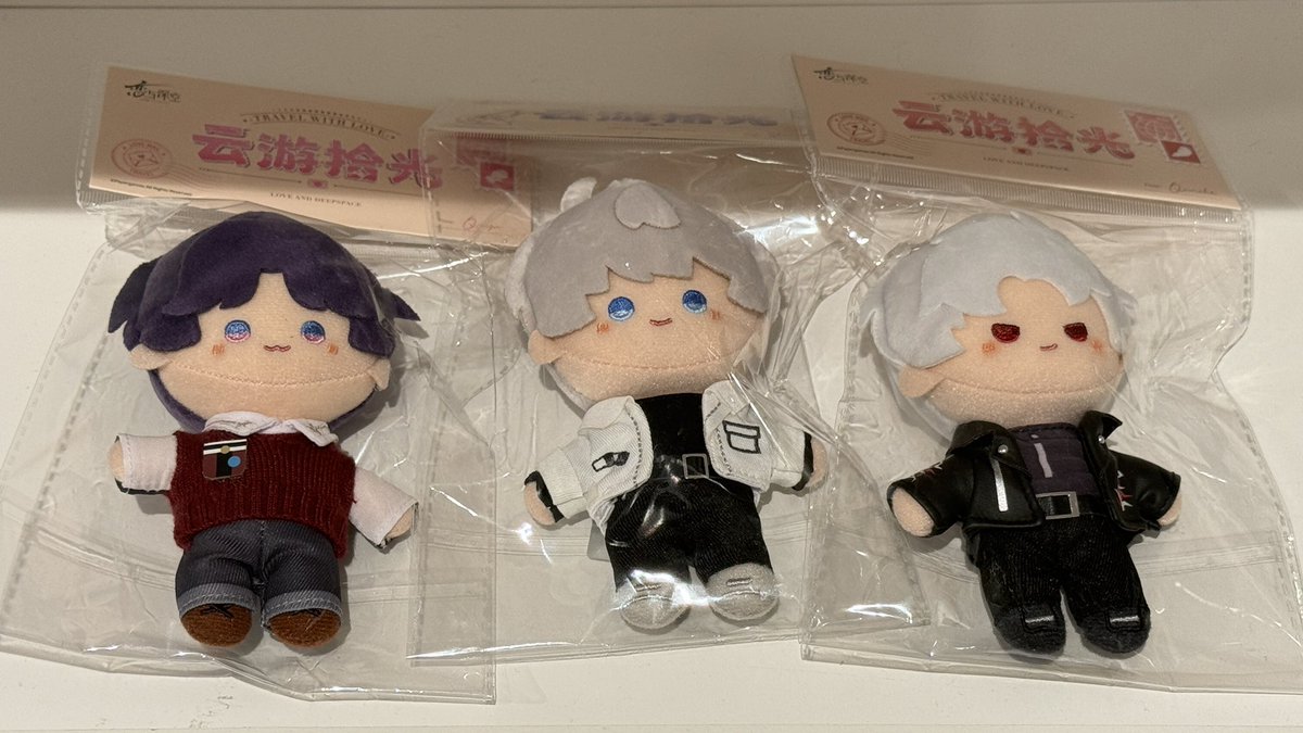 popnyan_ike's tweet photo. ✨再入荷のお知らせ①✨

一部完売しておりました以下商品が、明日1月28日より【3階】にて再販売いたします🐱

【恋と深空　中国】
・雲遊時光シリーズ
ぬいぐるみ　セイヤ、シン、ホムラ

※詳細はツリーに吊るします。
※1/28日終日入場チケットが必要です。

#ポップニャン_再入荷
#ポップニャン_池袋
#ポップニャン_恋と深空