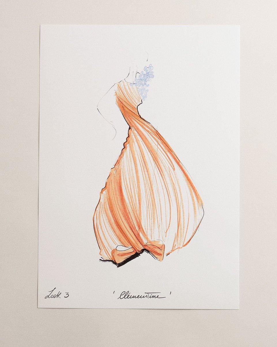 jacquemusx's tweet image. The sketches for Dior Couture SS26 are art in themselves!!