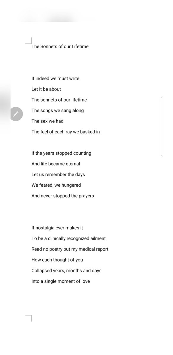 TheRandomPiece's tweet photo. The Sonnets of our Lifetime https://t.co/z2AzHCi1nh