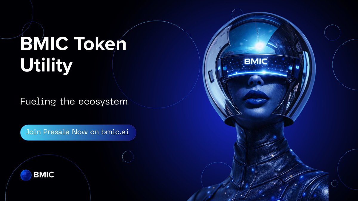🪙 The BMIC token powers access to wallet features, enterprise APIs, staking, and compute workloads across the network.

#crypto #Blockchain #BMIC