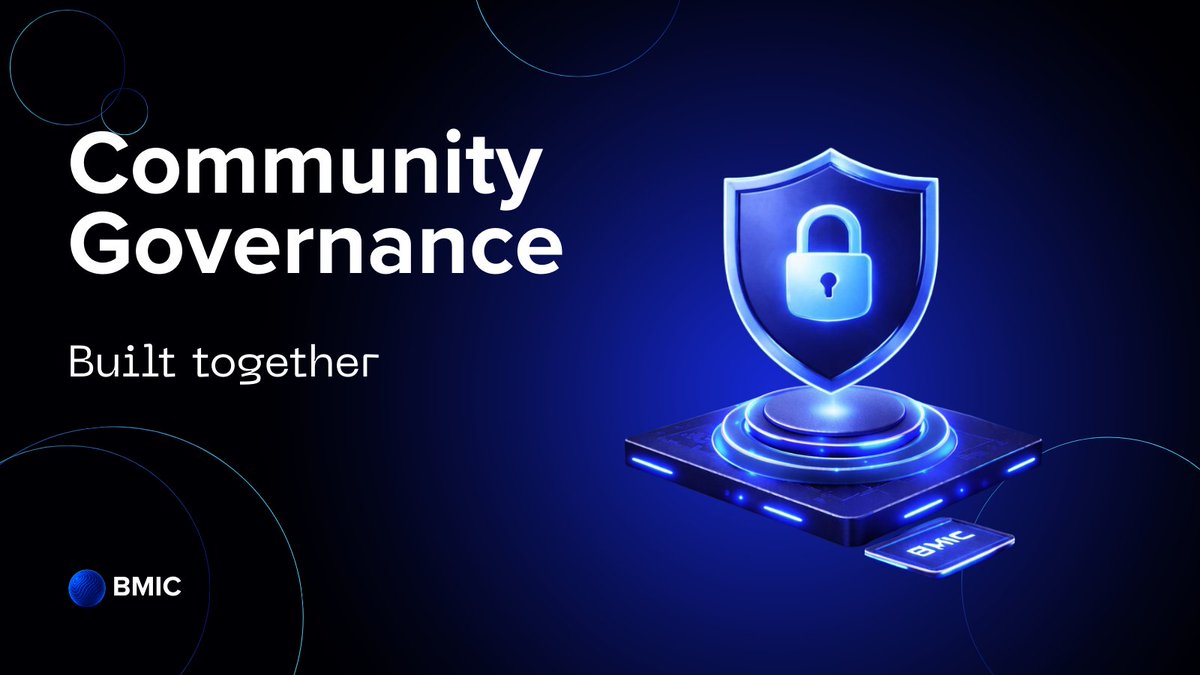 🗳️ BMIC governance enables token holders to participate in protocol decisions and guide ecosystem evolution transparently.

#crypto #Blockchain #BMIC