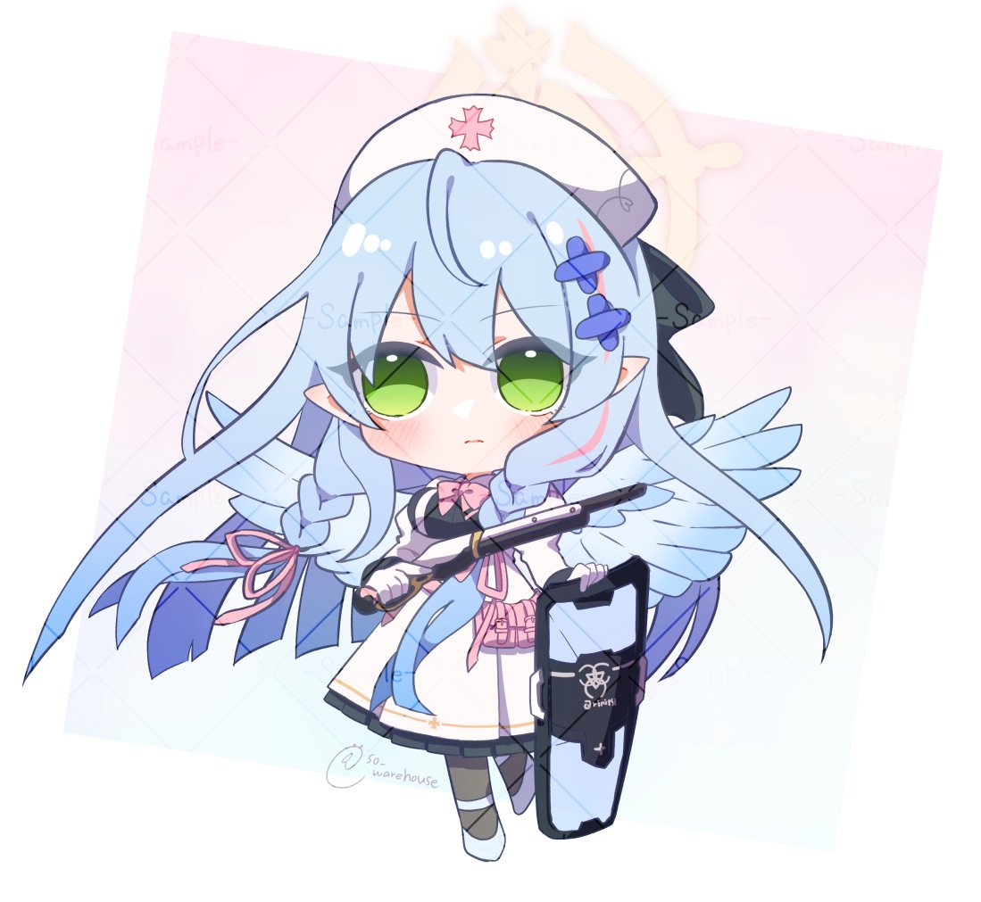 so_warehouse's tweet photo. うちのエースの #ブルアカ の蒼森ミネちゃん！
PC版出てくれたおかげで復帰できました。感謝🙏🐼✨ https://t.co/Lm7QA9ebXE