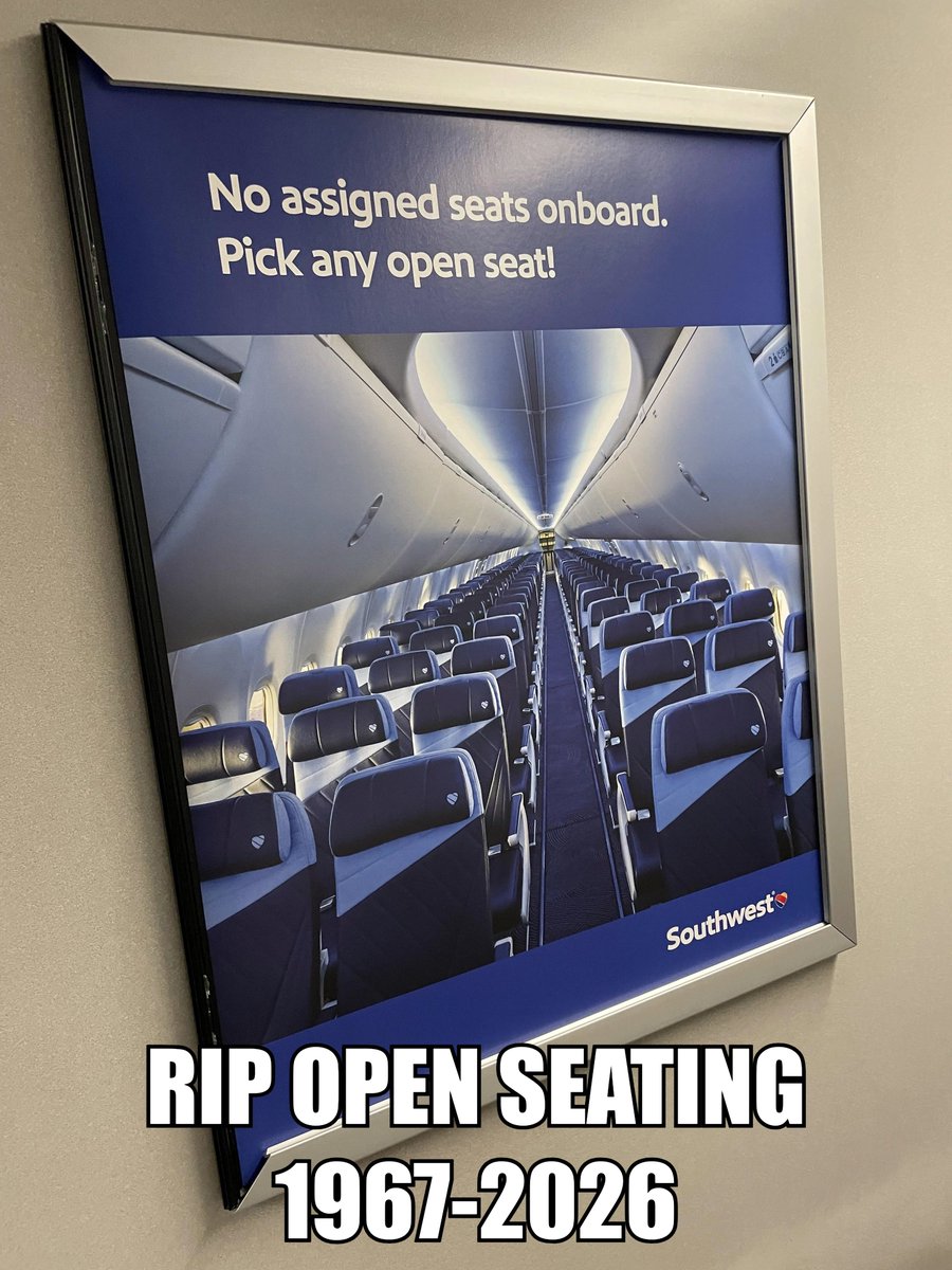 Turbinetraveler's tweet image. End of an era at Southwest Airlines.