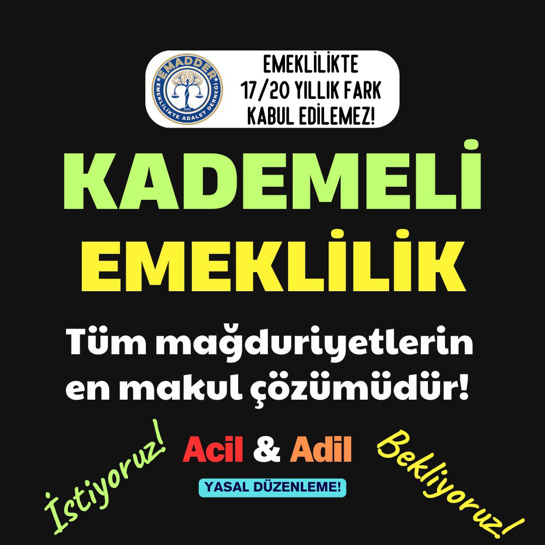 #YaKademeYaSeçim