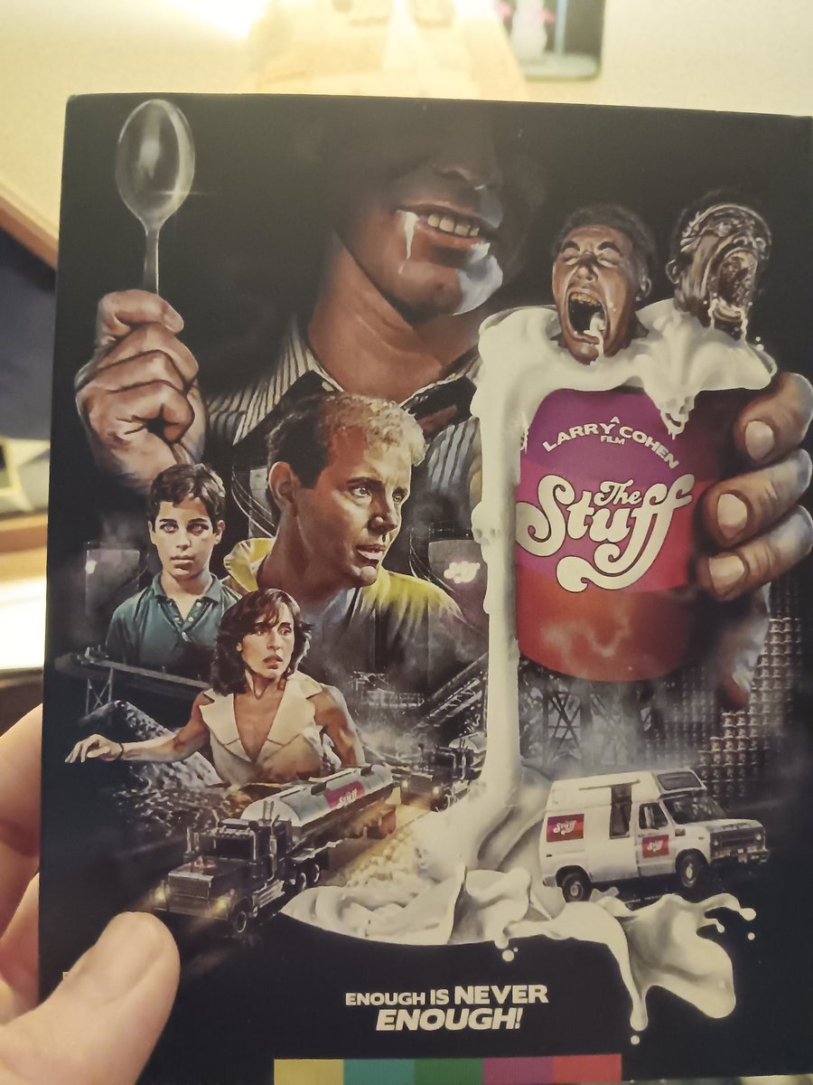 RBefort's tweet image. Two #FirstTimeWatches and toe #Rewatches #TheStuff 3/5 @a24 #SorryBaby 3.5/5 @ParamountPics #ParanormalActivity3 5/5 #ParanormalActivity4 3.5/5 #Horror #Drama #4KUltraHD #BluRay #TheScreeningRoom