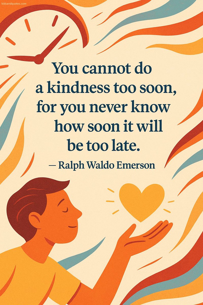 "You cannot do a kindness too soon, for you never know how soon it will be too late." ~ Ralph Waldo Emerson

#Alzheimers #dementia #kindness #quote