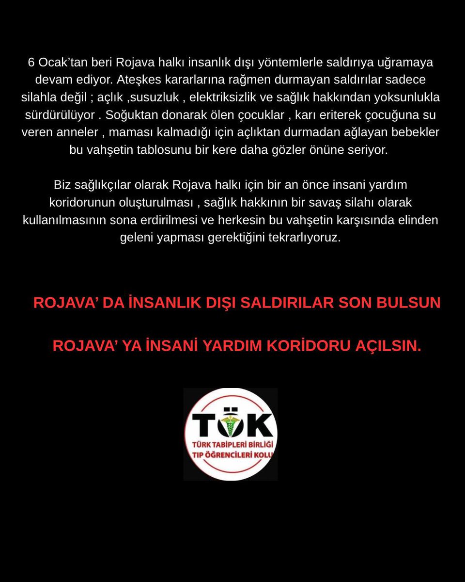 Tıp Öğrencileri Kolu tweet media