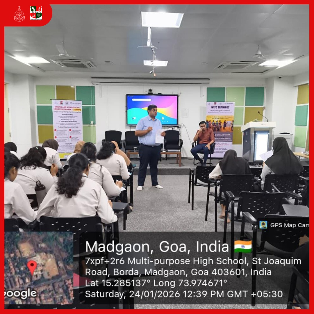 NewSachdeva's tweet image. “Management Development Programme – One Day Training Completed!
Successfully conducted on 24th January 2025 at Government College of Commerce and Economics, Borda, Madgaon, Goa.
#ManagementDevelopmentProgramme #MDP #OneDayTraining  #StJoansEducationSociety @DITC_Goa