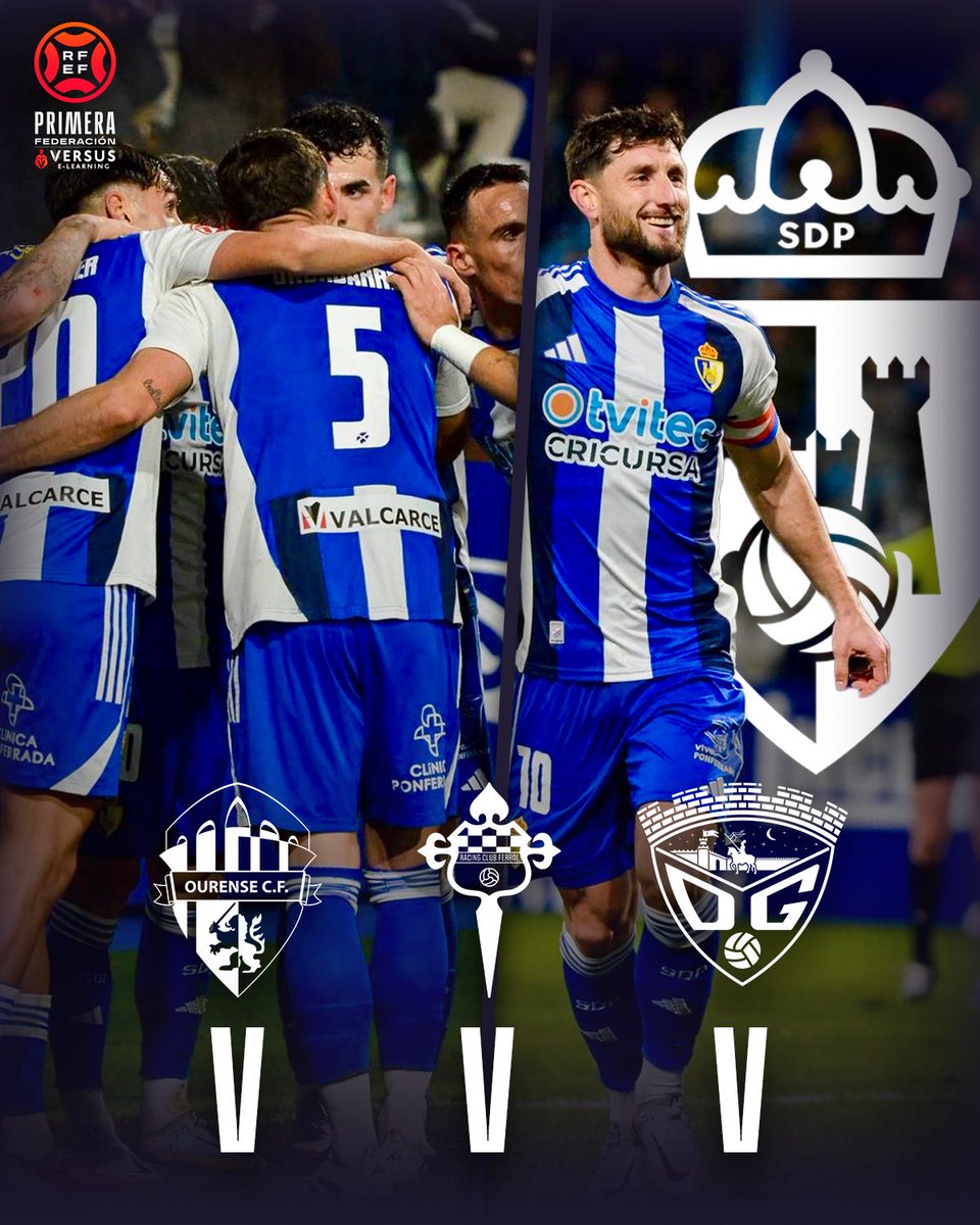 🚀 ¡𝗩𝗜𝗘𝗡𝗘𝗡 𝗣𝗜𝗦𝗔𝗡𝗗𝗢 𝗙𝗨𝗘𝗥𝗧𝗘! 🚀

🔥 3 partidos.
🔥 3 victorias.
🔥 6 goles a favor.
🔥 0 goles en contra.

🤍 ¡La <a href="/SDP_1922/">SD Ponferradina SAD</a> ya está aquí! 💙

#PrimeraFederación | #VersusELearning