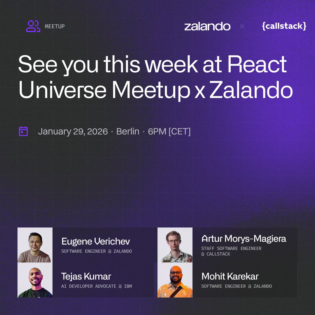 React Universe Summit | June 23, 2026 tweet media