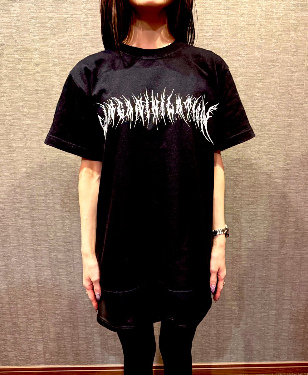 linganihilation's tweet image. 2026/01/31(SAT)
WildSideTokyo
『BATTLE CRY vol.8』

Linganihilation 
初ライブ記念マーチ制作🔥

Tシャツ（S/M/L/XL）¥2500
ステッカー4種 各¥200

極小生産につき再販未定⚠️
会場にて販売いたします🩸
欲しい方はお早めに❗️
よろしくお願いします🔥