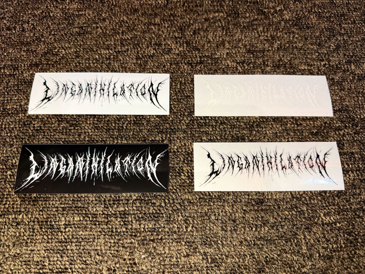 linganihilation's tweet image. 2026/01/31(SAT)
WildSideTokyo
『BATTLE CRY vol.8』

Linganihilation 
初ライブ記念マーチ制作🔥

Tシャツ（S/M/L/XL）¥2500
ステッカー4種 各¥200

極小生産につき再販未定⚠️
会場にて販売いたします🩸
欲しい方はお早めに❗️
よろしくお願いします🔥