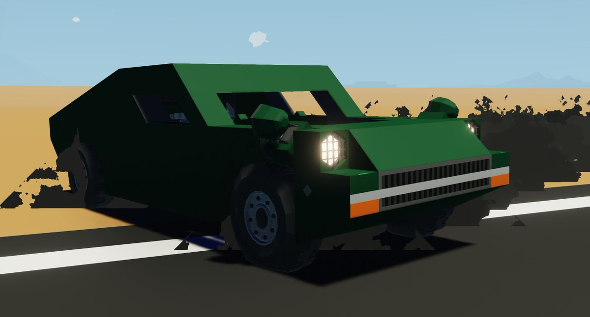 Zっぽい車作った。最初はストラトス作ろうとしてた。
#Stormworks