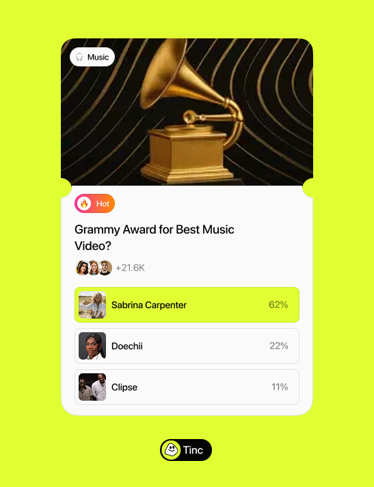 Tinc - Follow your instinct tweet media