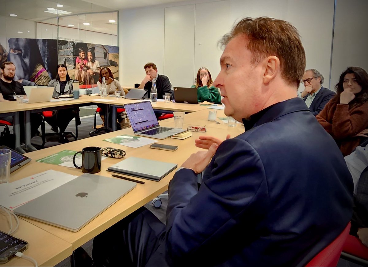 Privilege to be invited to present to development &amp; environment NGOs in London the Public Good Narrative Project. Inspired by these great organisations working to come together in common cause, to not only get through this moment of crisis but to seize this moment of opportunity.