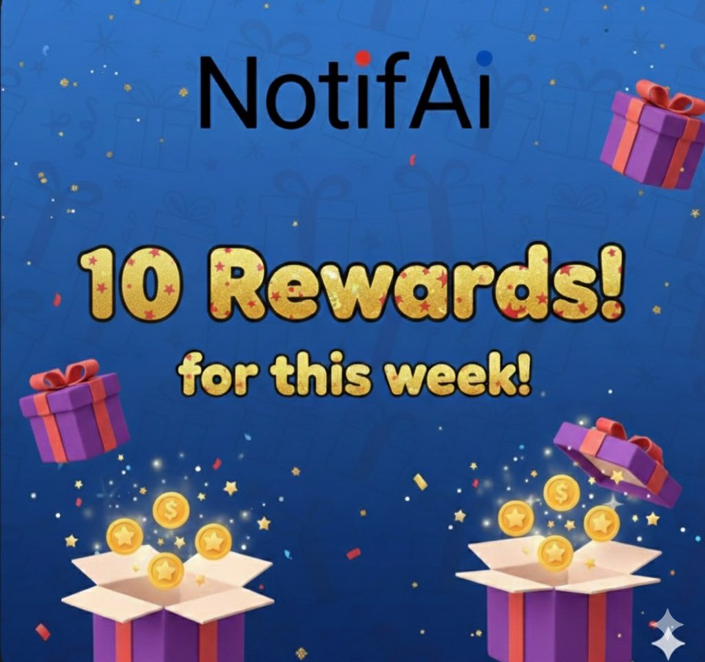 notifaibnb's tweet photo. BIG NEWS! 

We have distributed 10x tokens to all users who registered their email and read on NotifAi

We used AI to check fake emails which tried to earn over 2 Million tokens. If you didn’t receive the tokens, please send us your email with wallet.

Tx: https://t.co/vD6iIfr8A5

You can also view the amount of tokens earned by every user here: https://t.co/iIdBtPqpgT