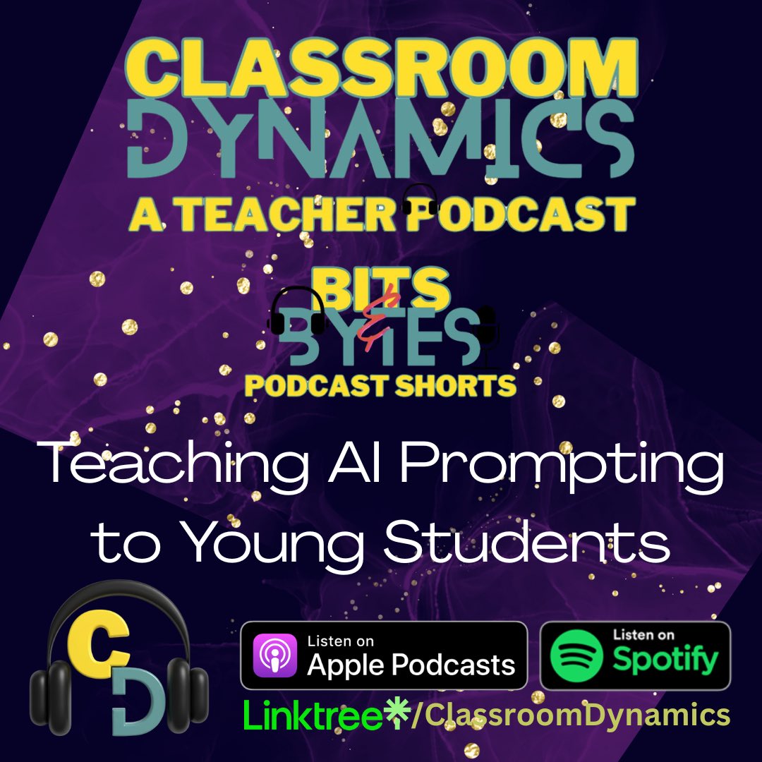 Classroom Dynamics Podcast 🎧 🎙️ tweet media