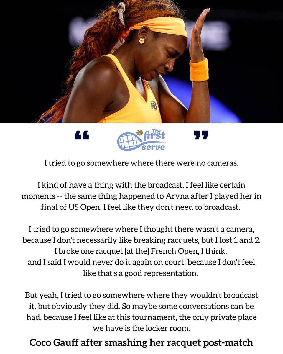 The First Serve tweet media