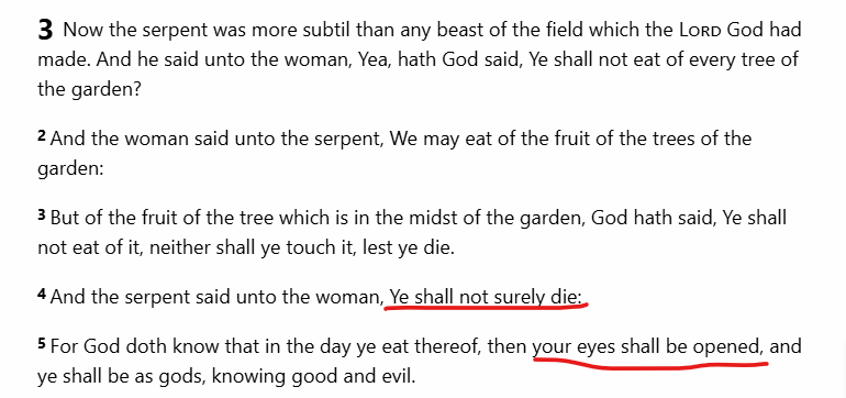 Atheists are serpents.