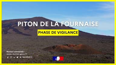 Image de Préfet de La Réunion - [#Volcan | Piton de la Fournaise : passage en phase de vigilance]
📢Le préfet de La Réunion décide d