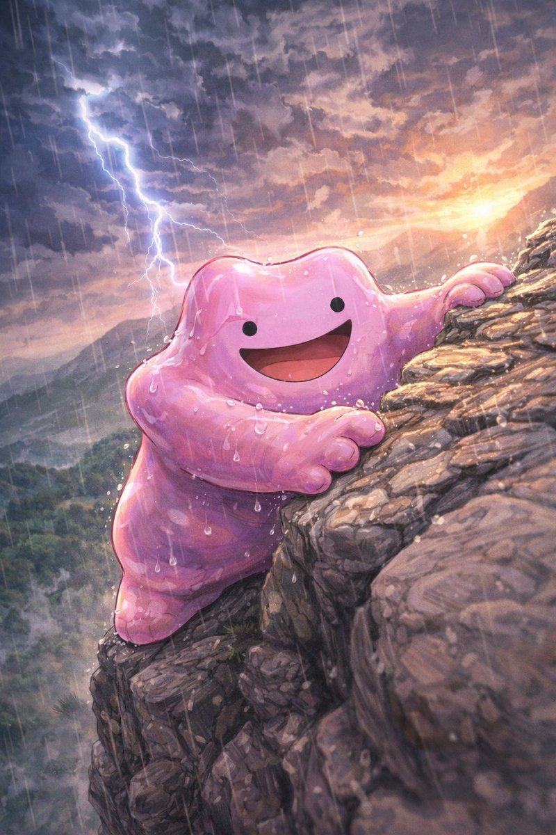 We don’t quit just because it’s hard....

Hold strong Dittogens!