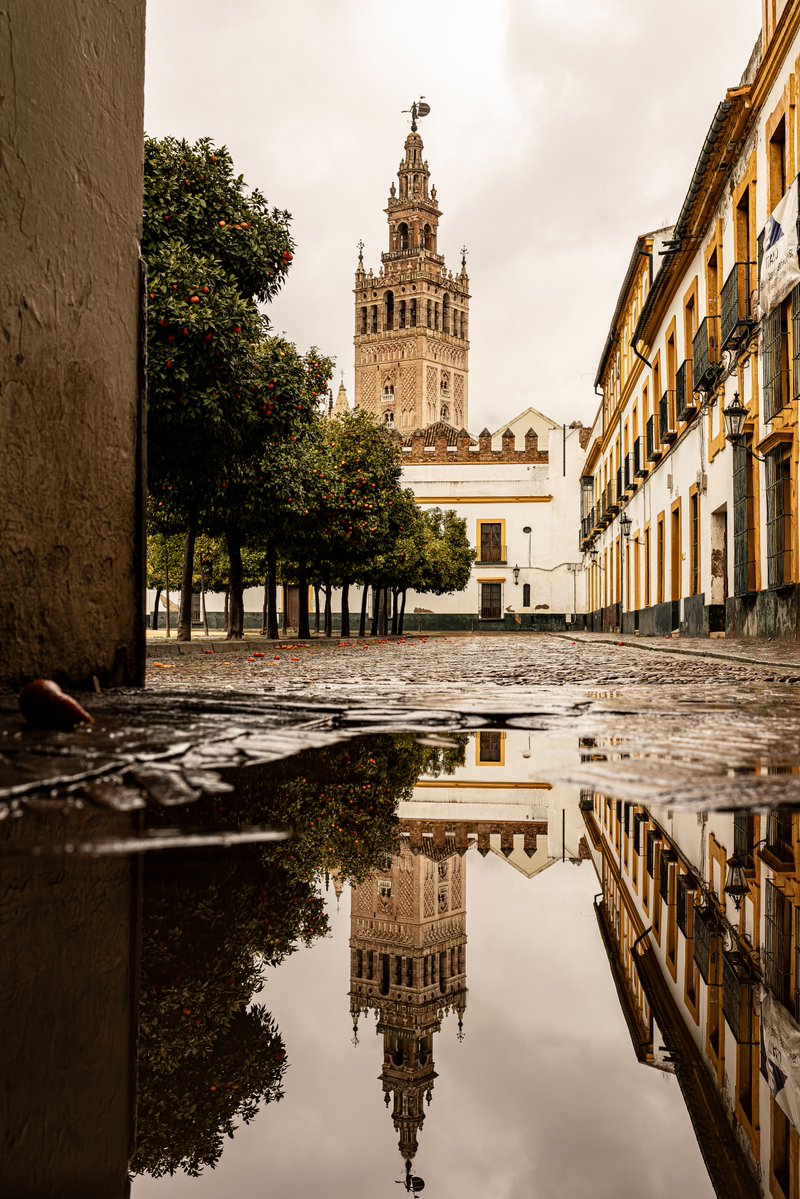 El temporal en Sevilla