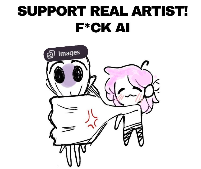Real artists: hours of work, passion, and patience 
AI: loading… done 😭

Pls support real artists #smallartist #artmoots