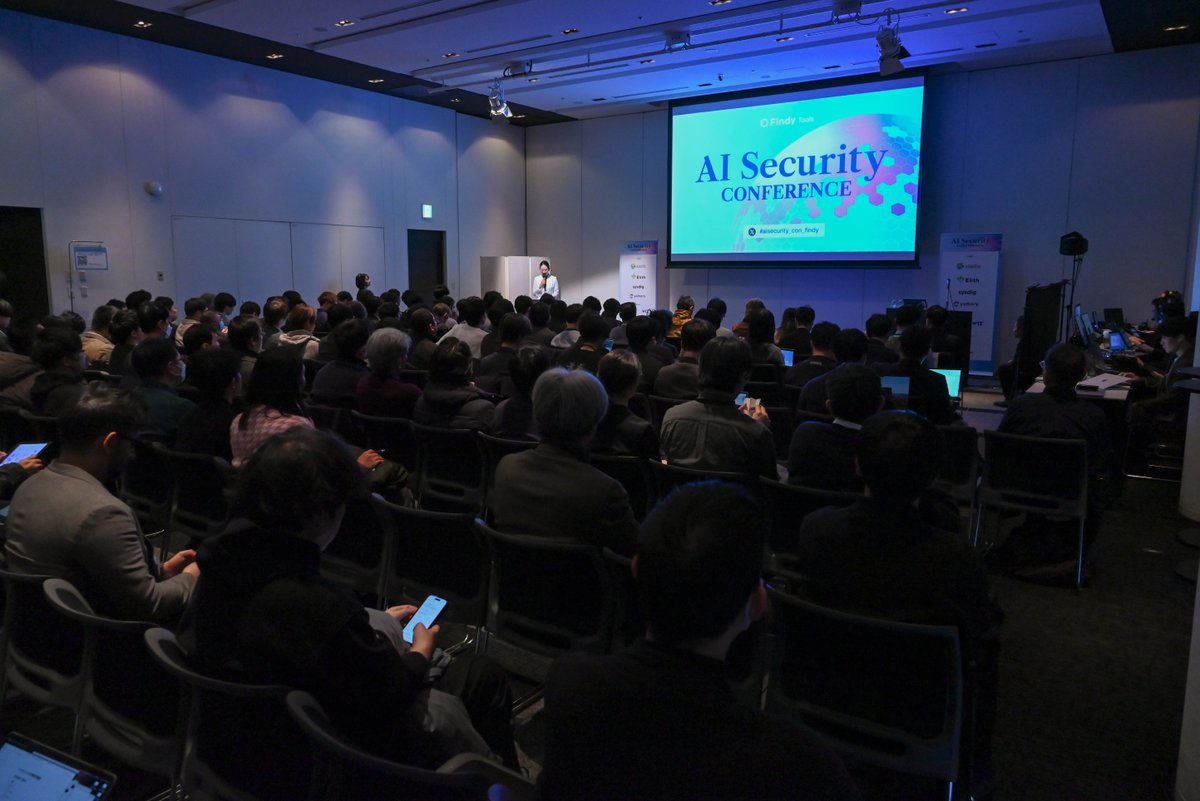 AI Security Conference にご参加いただき誠にありがとうございました✨

全部で400名以上の方にご来場いただき、8社のスポンサーの皆様にご協賛いただきました。