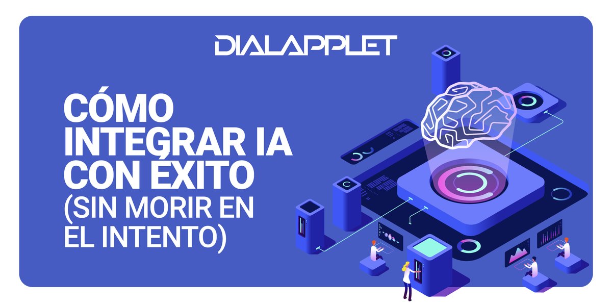 ¿#IA en tu #CallCenter? Solo si es con estrategia.
✅ Diagnóstico
🎯 Objetivos medibles
🛠️ Herramientas que encajan
👥 Equipo preparado
📊 Métricas constantes
La IA no reemplaza, potencia.

Más info:dialapplet.com/como-integrar-…
Solicita una demo: dialapplet.com/solicita-demo/